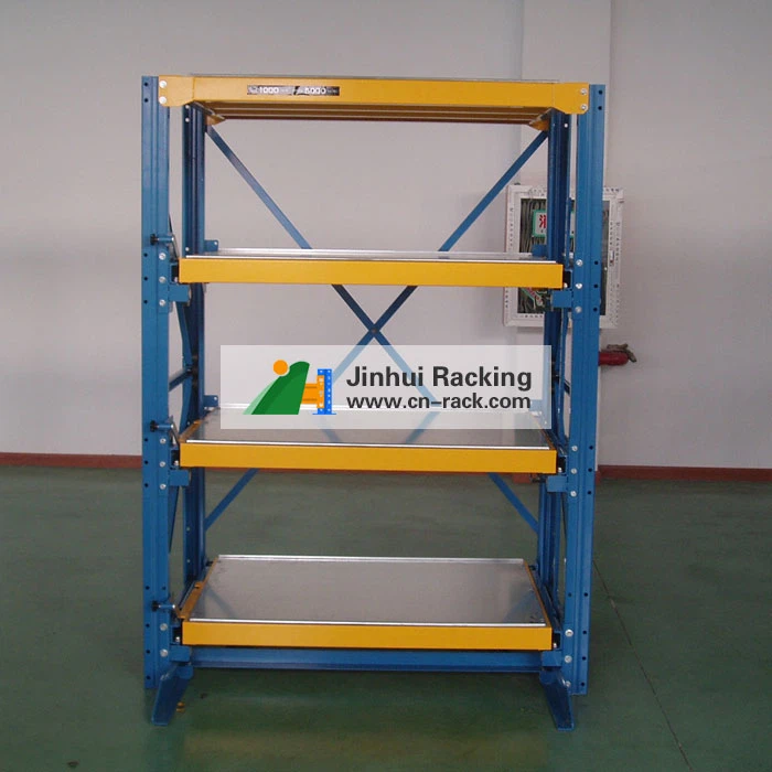 Og'ir yuk saqlash tortmasining tokchali sanoat qolipli raf tizimi